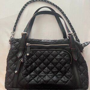 MZ Wallace Black Crosby Everywhere Tote